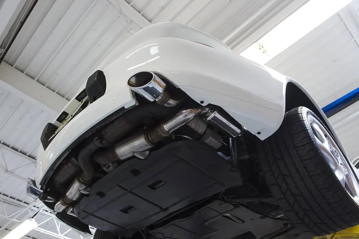 Fabspeed Porsche 993 Turbo Supercup Exhaust System 3