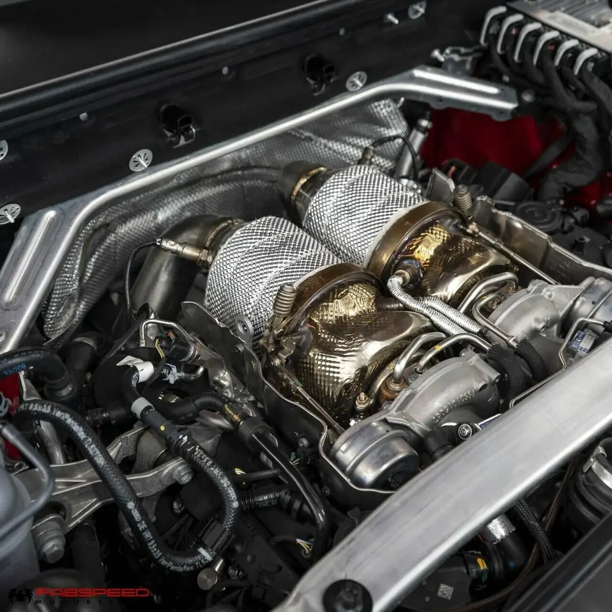 Fabspeed Porsche Cayenne S/Gts/Turbo Sport Catalytic Converters (2019+) 1