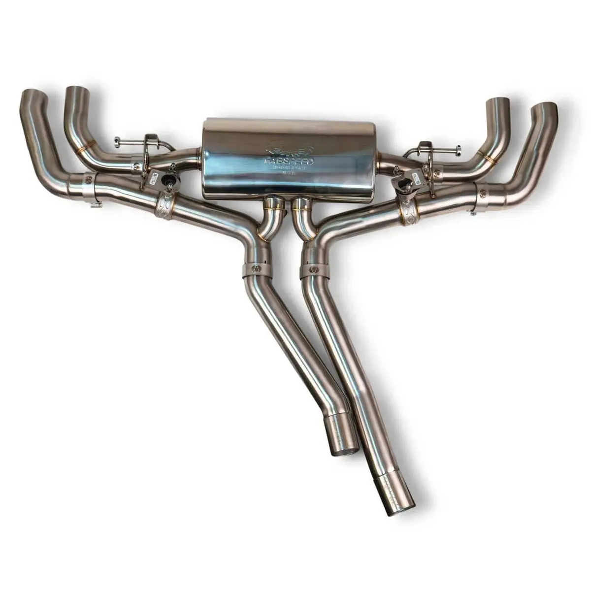 Fabspeed Porsche Cayenne Valved Cat-Back Exhaust System (2019+) 2