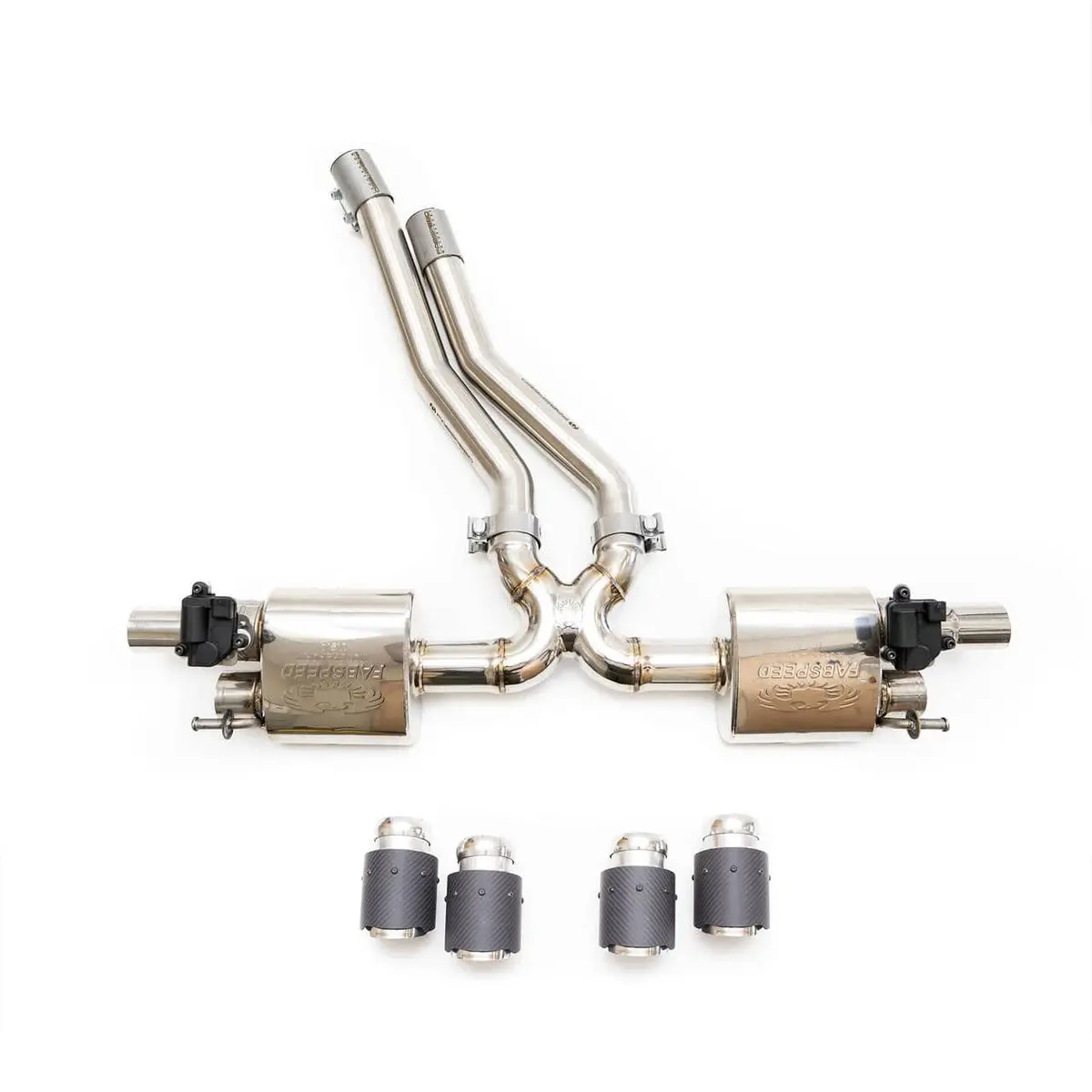 Fabspeed Porsche E3 Cayenne S 2.9L Turbo Valvetronic Exhaust System 3