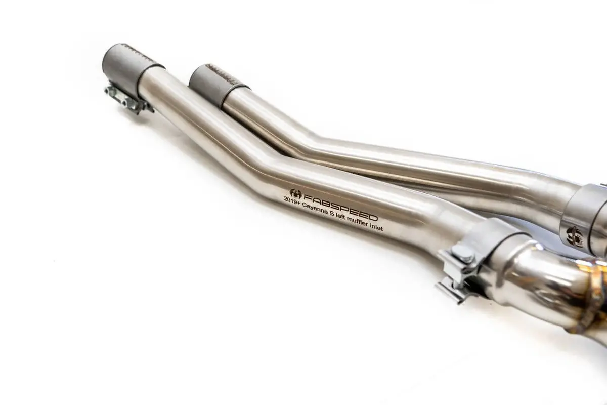 Fabspeed Porsche E3 Cayenne S 2.9L Turbo Valvetronic Exhaust System 1