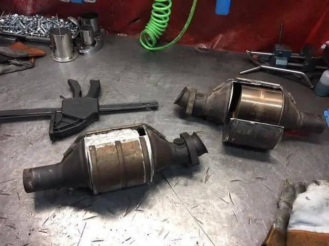 Porsche 993 Carrera / Turbo Oem Catalytic Converter Re-Coring 1