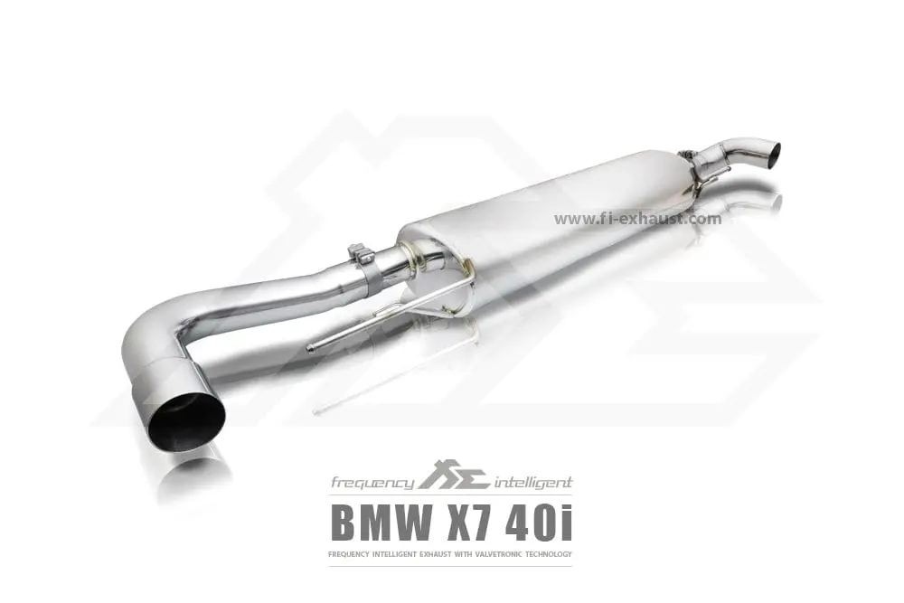 Bmw Fi Exhaust G07 X7 40I |B58| 2018 +Front Pipe + Mid Pipe + Valvetronic Muffler (Retains Oem Valve Settings - No Remote) 1