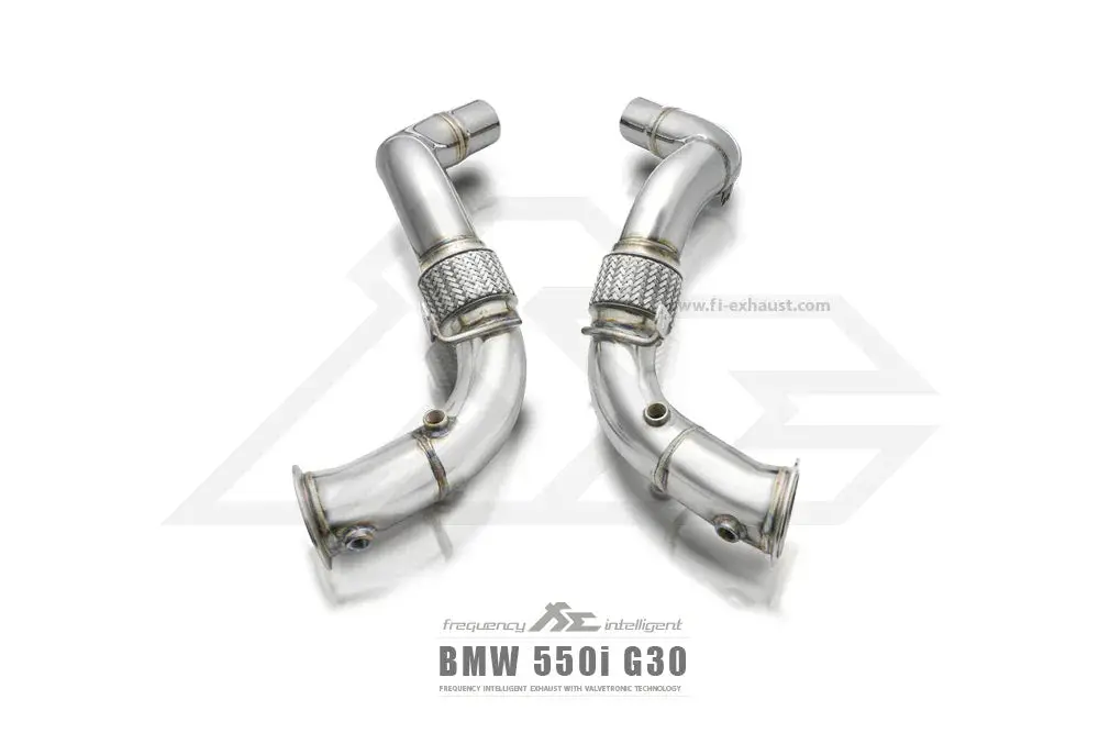 Bmw G30 M550i Sport 200 Cell Downpipe 1