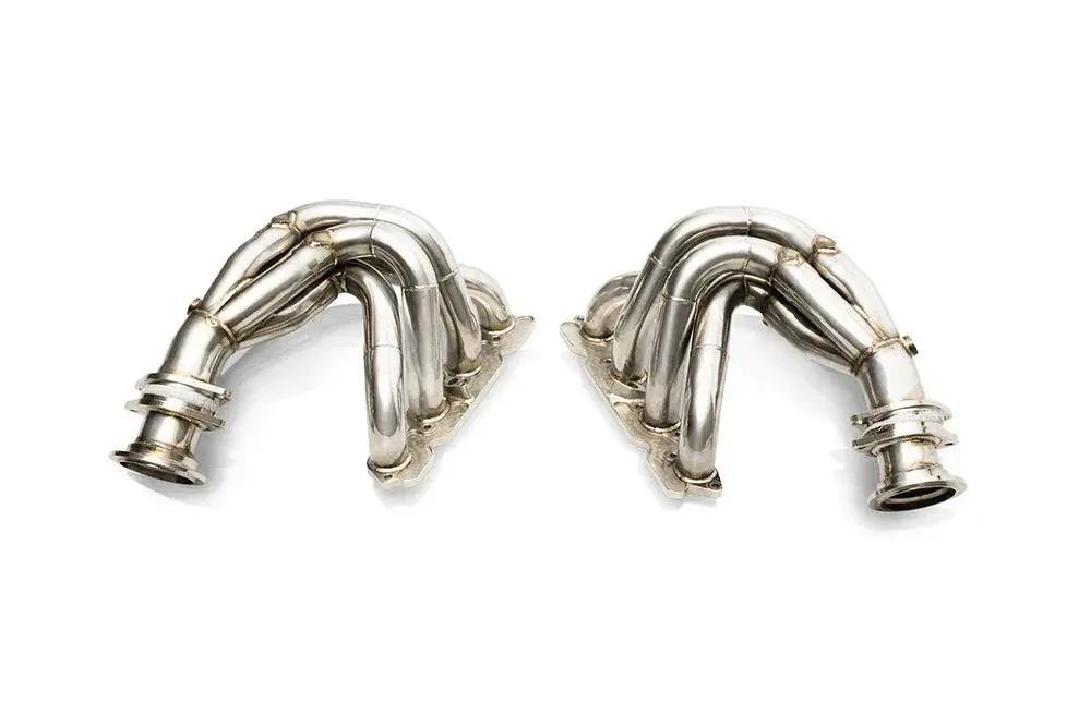 Ferrari 458 Speciale/Speciale A Equal Length Header With With Ceramic Coating (Gold) 1