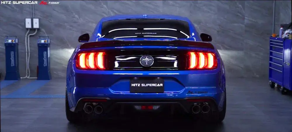 Ford Mustang Mk6 2.3T Ecoboost (Quad Tips) Valvetronic Catback Exhaust 1