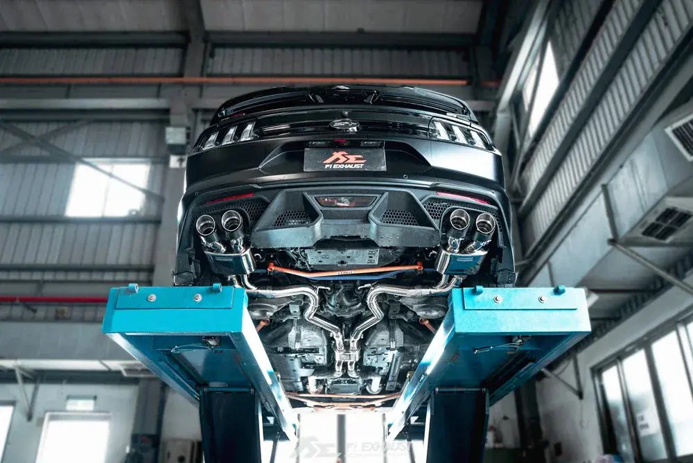 Ford Mustang Mk6 Gt 5.0 |Pre-Facelift Valvetronic Catback Exhaust (Quad Tips) 1