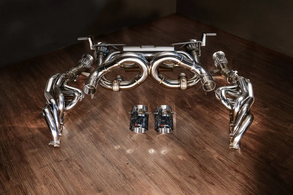 Lamborghini Huracan Evo | Race Version | 2019+ Valvetronic Muffler (Oem Valve Settings) Exhaust 1