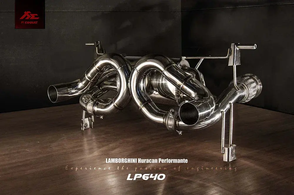 Lamborghini Huracan Performante Lp640-4 Valvetronic Muffler (Non-Valve) Exhaust 1