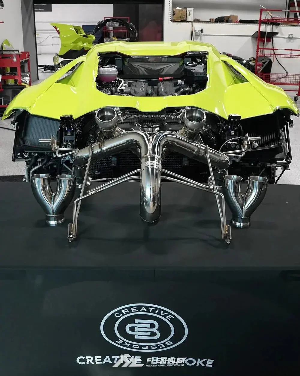 Lamborghini Revuelto Cel-Free Exhaust Package (Non-Valve) 1