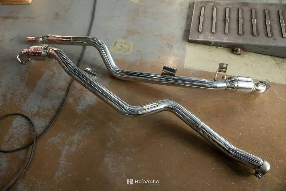 Mercedes-Benz W212 Amg E63 Sport 200 Cell Downpipe 1