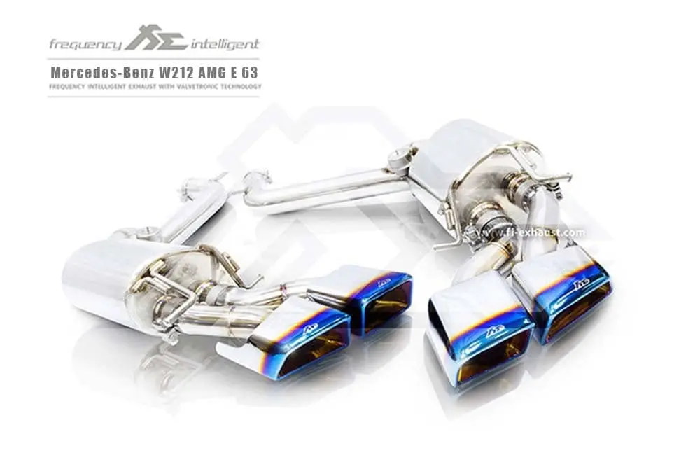 Mercedes-Benz W212 Amg E63 Valvetronic Catback Exhaust 1