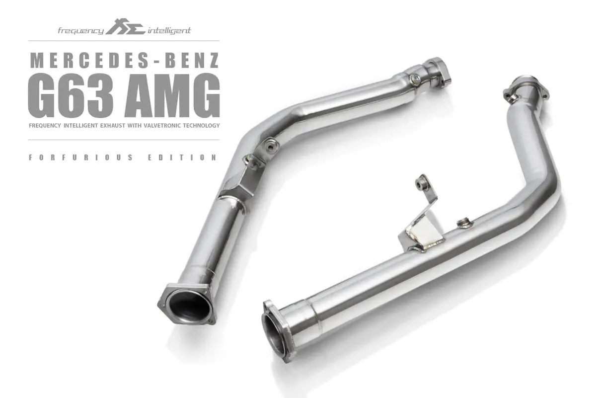 Mercedes-Benz W463 Amg G63 | 5.5Tt M157 | Ultimate Double Quad Tips | 2012-2018 Sport 200 Cell Downpipe 1