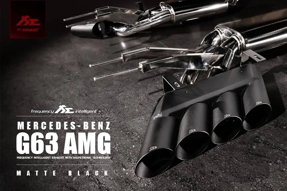 Mercedes-Benz W463 Amg G63 | 5.5Tt M157 | Ultimate Double Quad Tips | 2012-2018 Valvetronic Muffler Exhaust 1