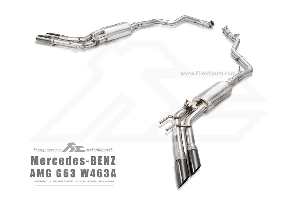 Mercedes-Benz W463a Amg G63 | 4.0Tt M177 | Quad Tips | 2018+ Valvetronic Muffler Exhaust 1