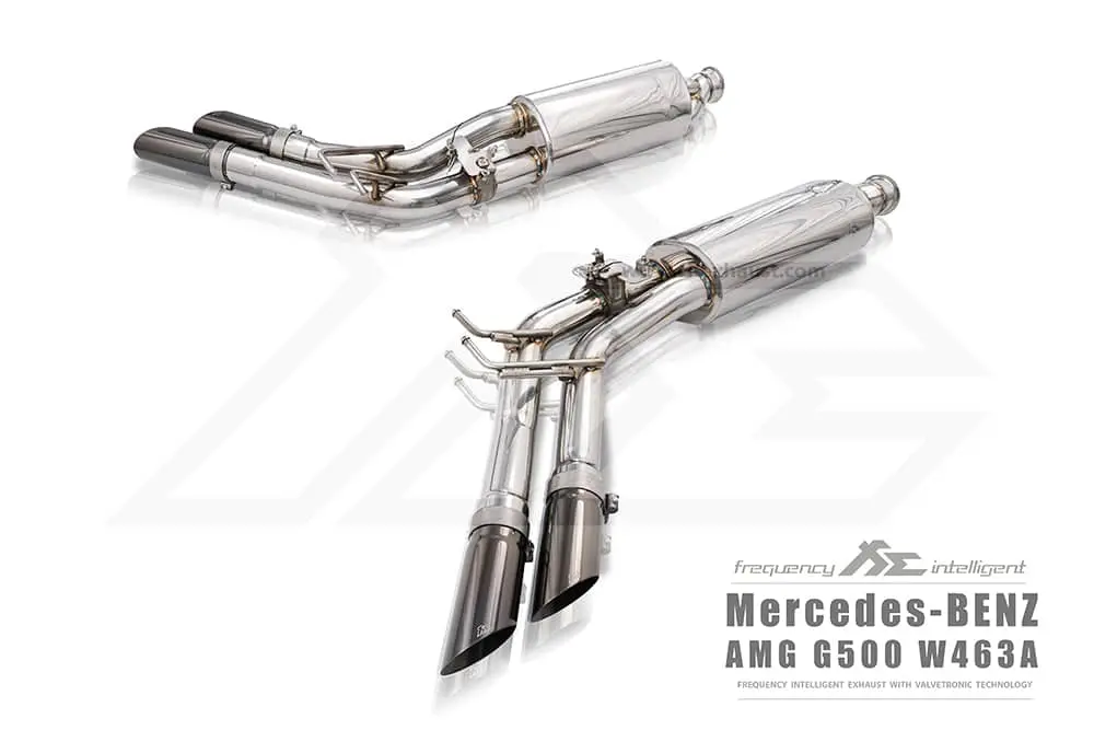 Mercedes-Benz W463a G500 / G550 | 4.0Tt M176 | Quad Tips | 2018+ Valvetronic Muffler Exhaust 1