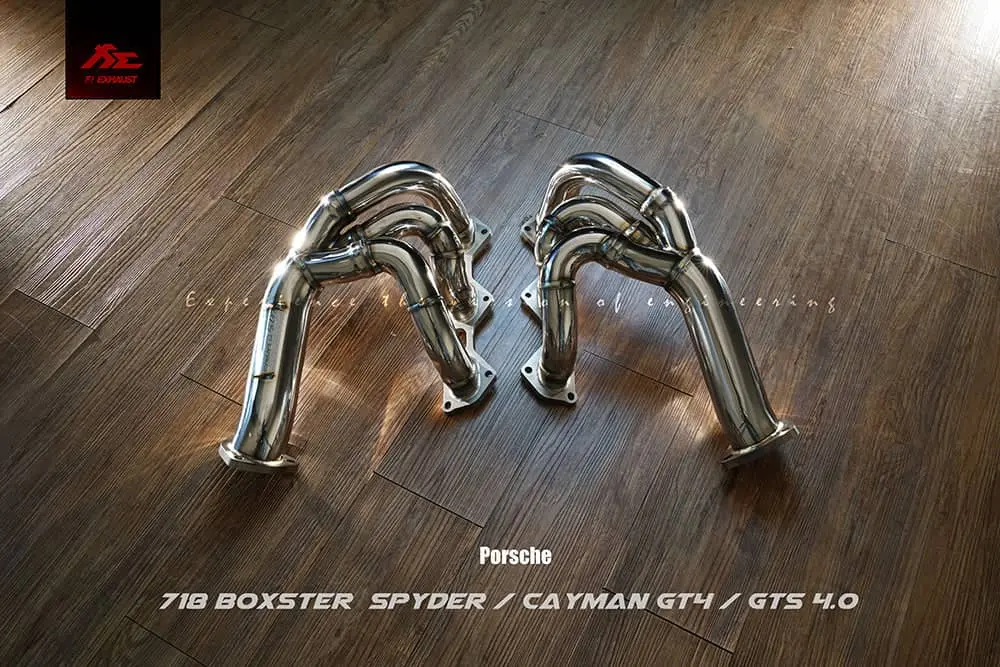 Porsche 718 Gt4/Spyder (Opf) | 2020+ Equal Length Catless Header 1