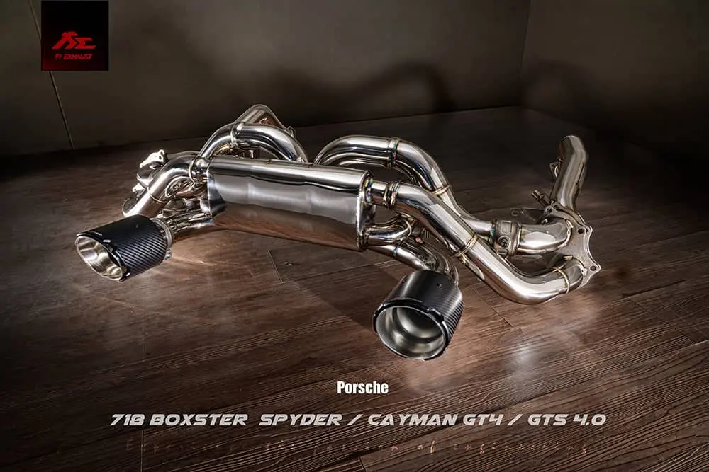 Porsche 718 Gt4/Spyder (Opf) | 2020+ Valvetronic Muffler Exhaust 1