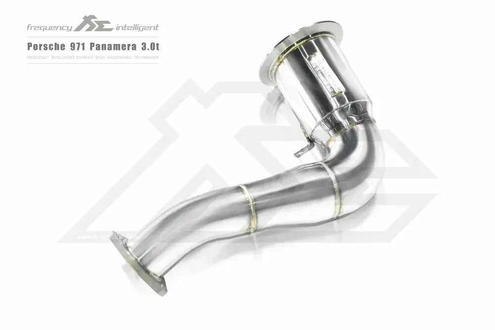 Porsche 971 Panamera 3.0T Sport 200 Cell Downpipe 1