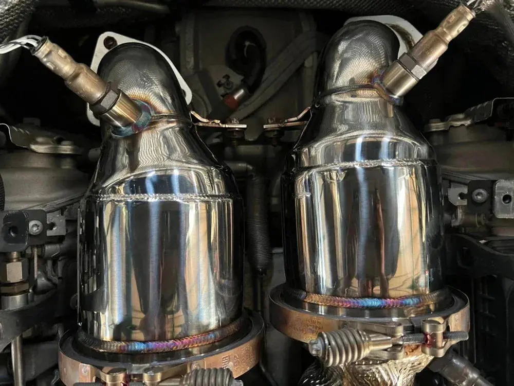 Porsche 971 Panamera Turbo/Gts Catless Downpipe 1
