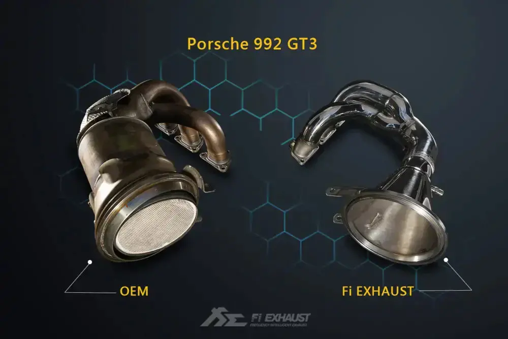 Porsche 992.1 Gt3/Rs | 2021+ Catless Header 1