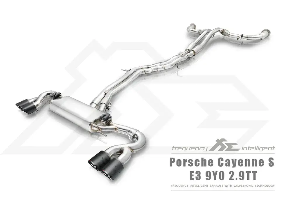 Porsche 9Ya.1 Cayenne S 2.9Tt  Valvetronic Catback Exhaust 1