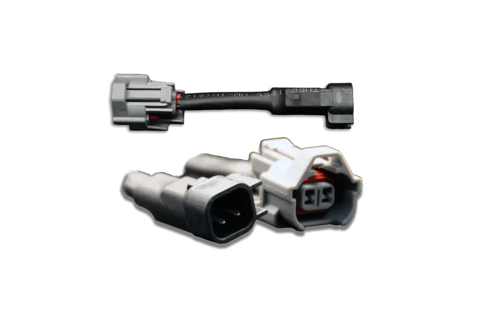 Fic Set Of 6 Denso (Female) To Us Car/Ev6 (Male) Injector Plug Adaptors (Padpdtou6) 1