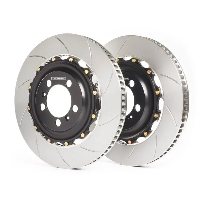 Girodisc Porsche 911 Gt3/Gt3rs/Gt2rs (991) W/Pccb (Iron Rotor Pad Shape) Slotted Rear Rotors 1