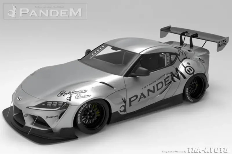 Greddy 20 Toyota Supra Pandem A90 1.5 Full Kit W/ Gt Wing 1