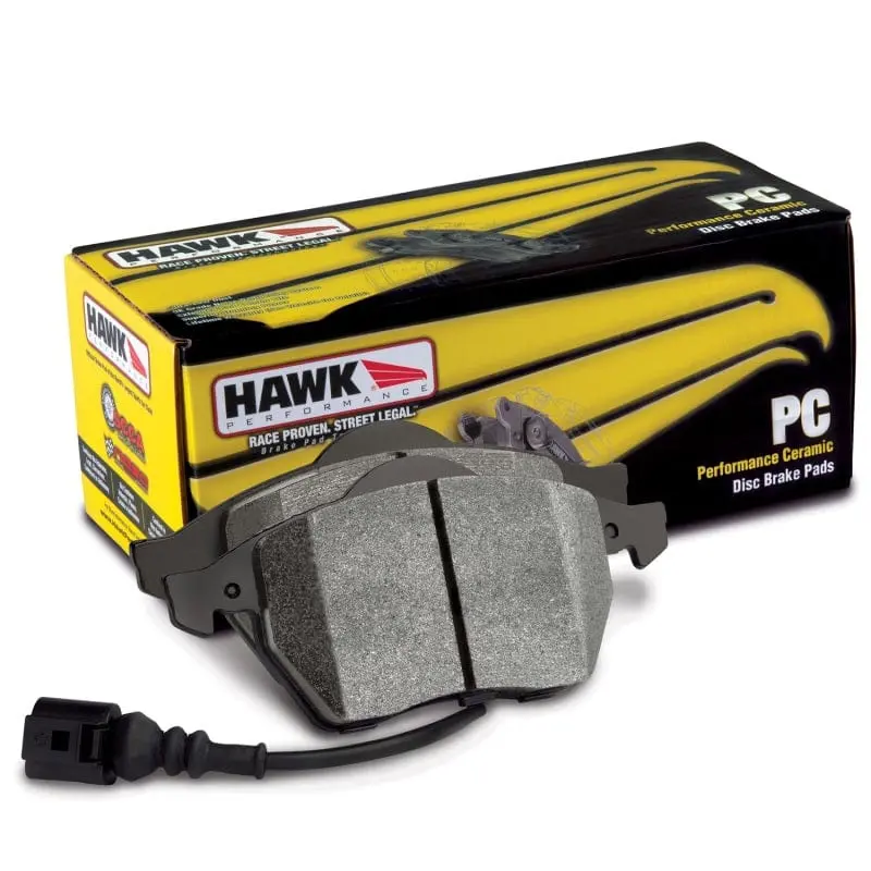 Hawk 02-10 Porsche 911 Performance Ceramic Street Rear Brake Pads 2