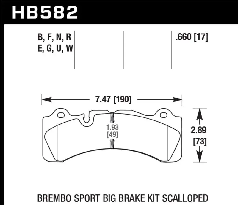 Hawk Hps Street Brake Pads 1