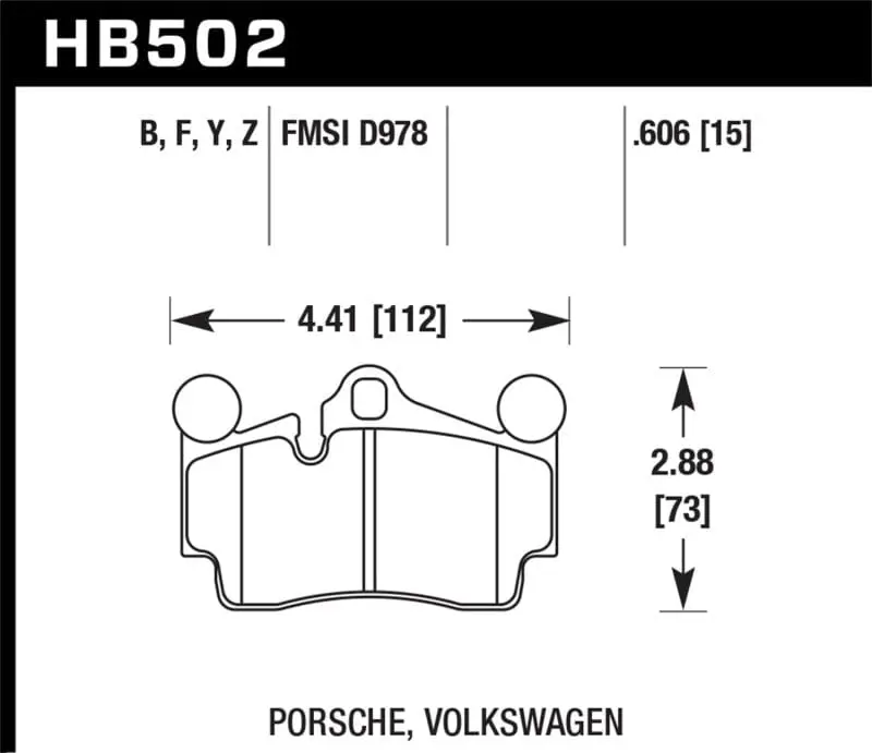 Hawk Lts Street Brake Pads 2