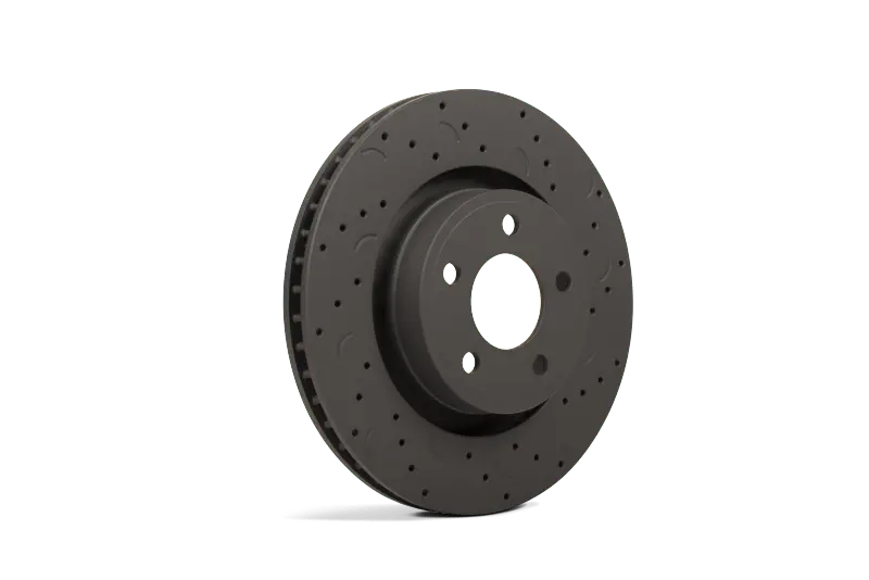 Hawk Talon 2013 Scion Fr-S Drilled And Slotted Front Brake Rotor Set 2