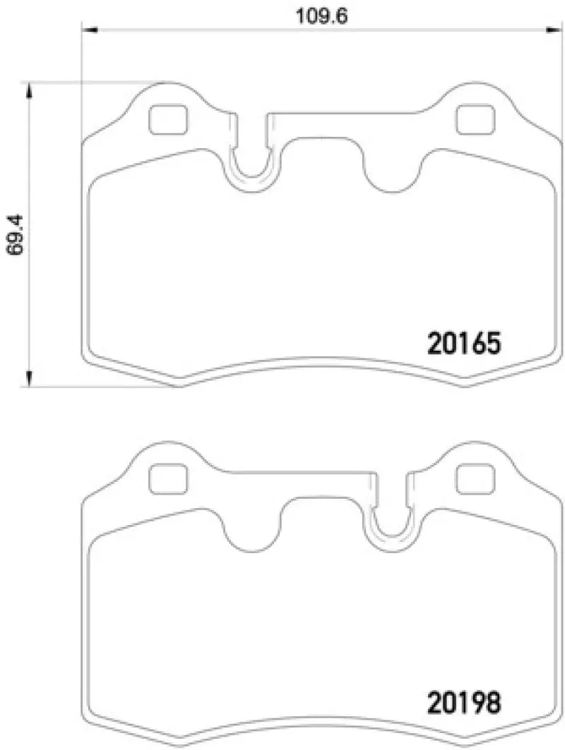Hella 05-14 Aston Martin Db9 Rear Brake Pad Set 1