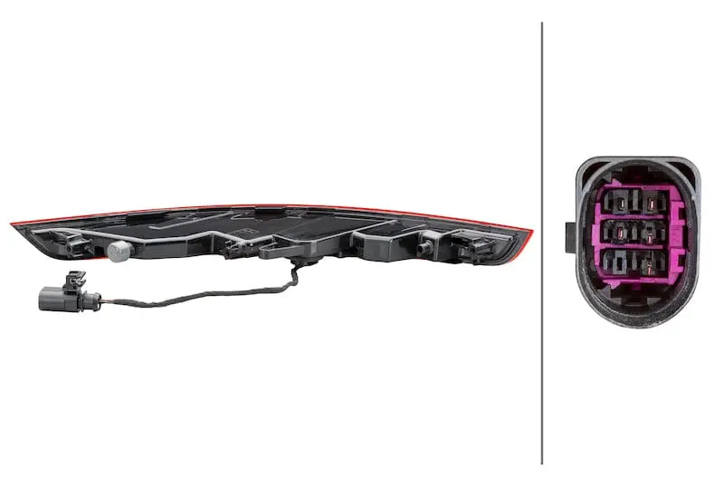 Hella 2015-2018 Porsche Macan Back Up Light Assembly Rear Right 1