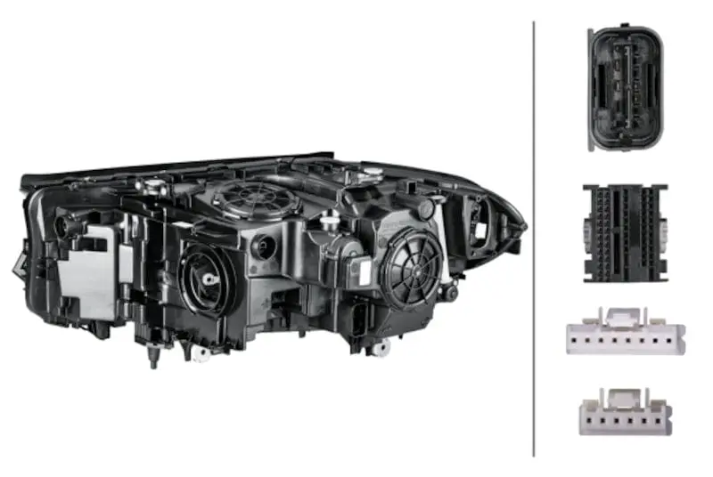 Hella 2017-2019 Bmw 530E Xdrive Headlight Assembly 1