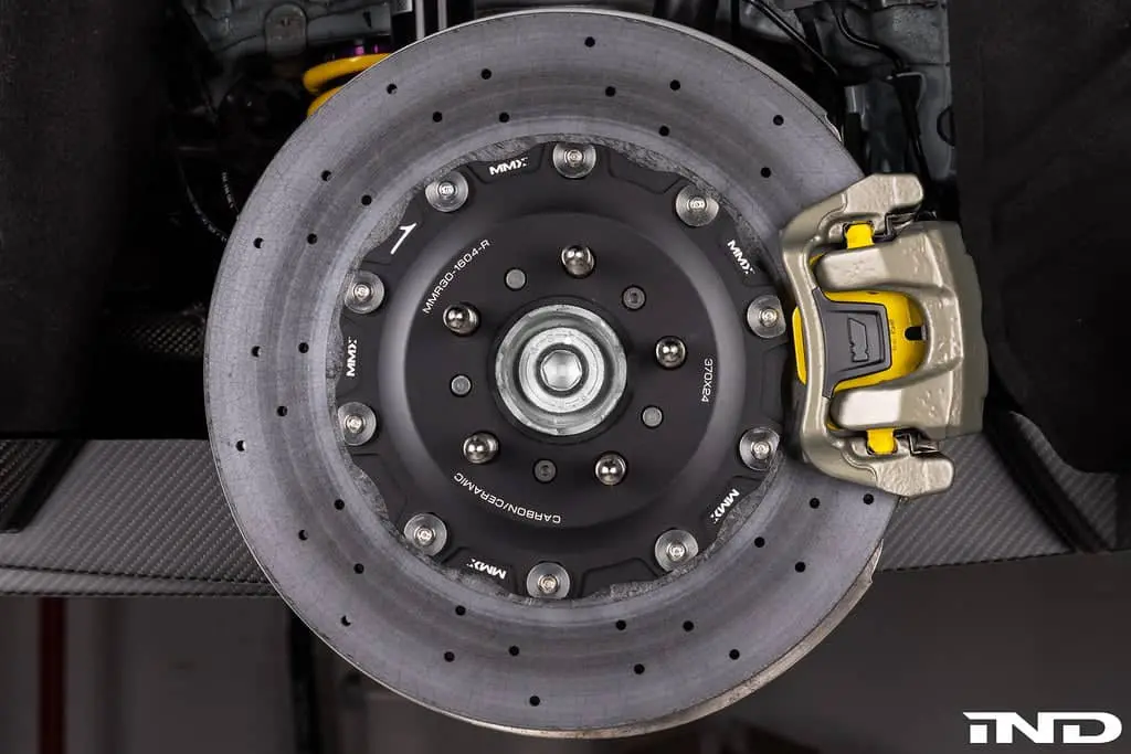 Mmx Performance G8x M2 / M3 / M4 2-Piece Floating Carbon Ceramic Rotor Conversion - Rear 370X24mm 2
