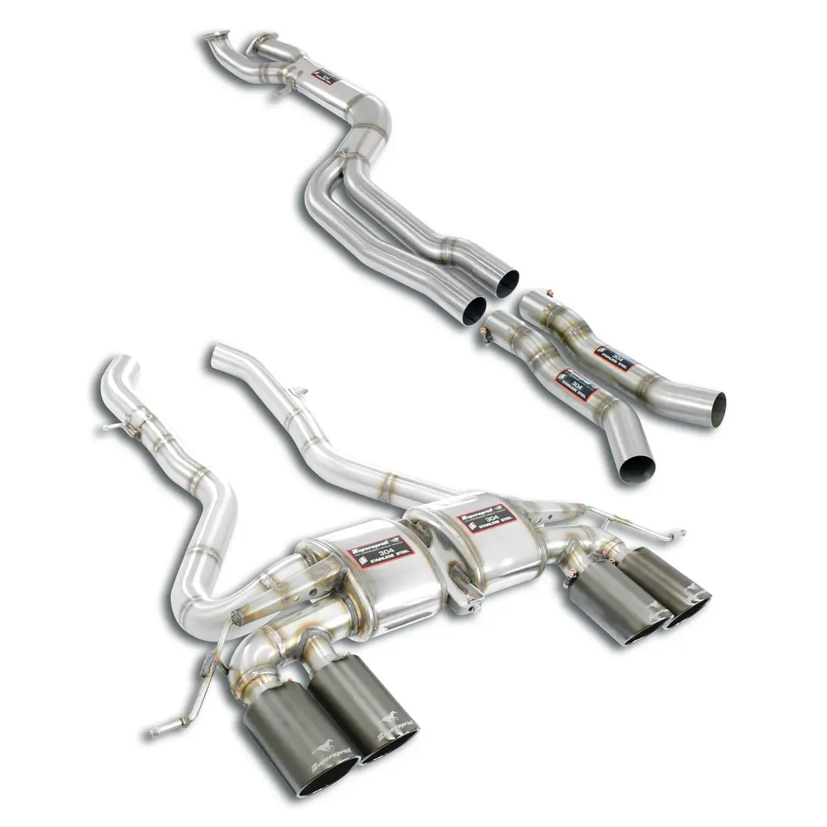 Supersprint Bmw G87 M2 J-Pipe Race Package 1