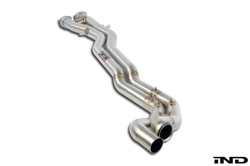 Supersprint Bmw E46 M3 Stainless Center H-Pipe - Non-Resonated Dual 2.5" 1