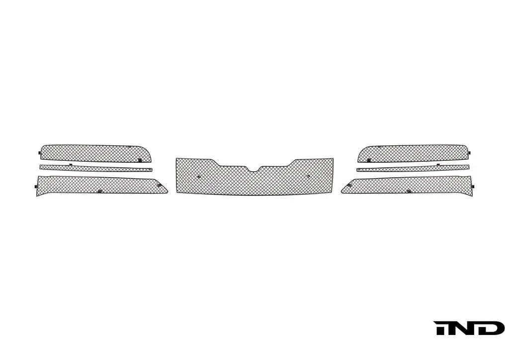 Zunsport Porsche Carrera 992.2 Front Lower Grille Set 1