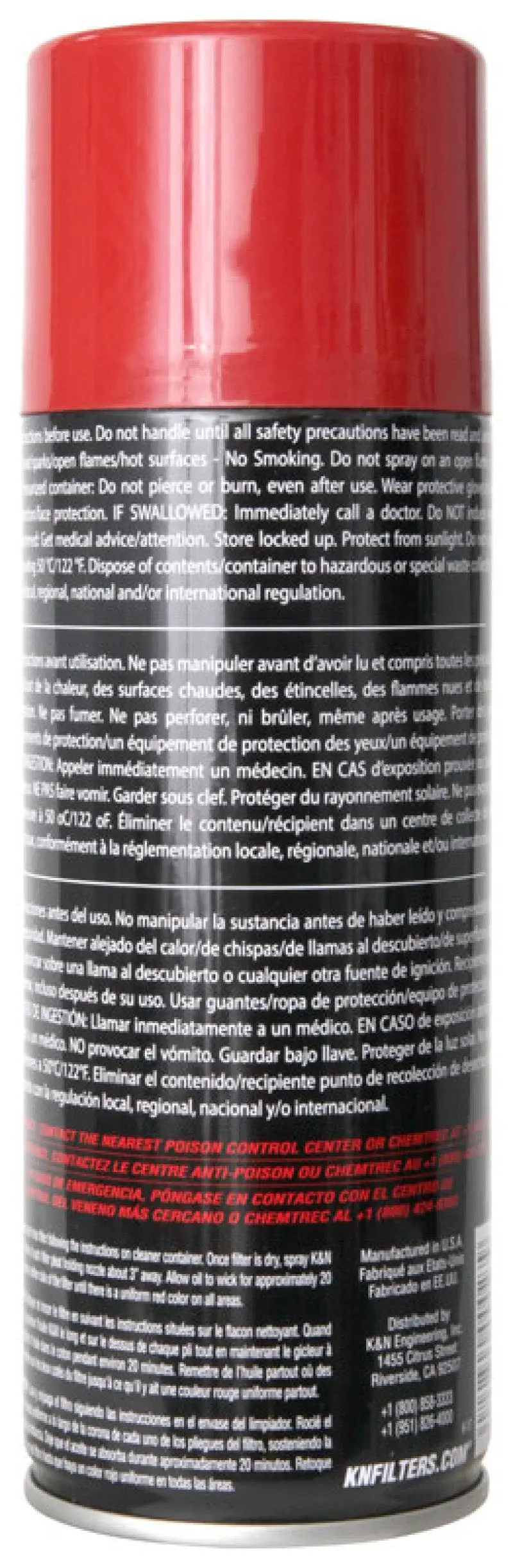 K&N 12.25 Oz. Aerosol Air Filter Oil 1