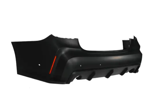 2019-2022 Bmw Pre-Lci G20 3 Series, M3 Style Rear Bumper 1