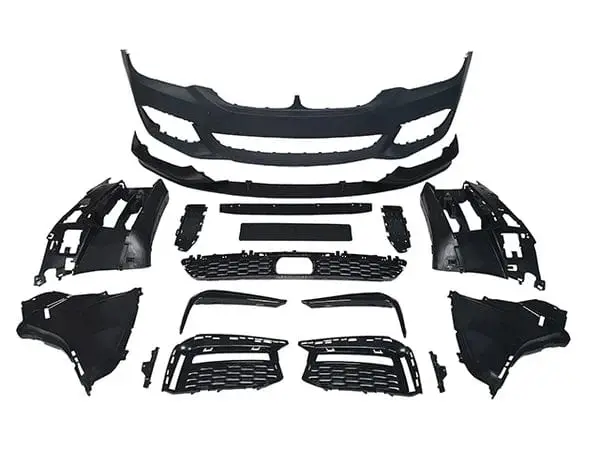 Kies Motorsports 2017-2020 Bmw G30 Pre-Lci M-P Style Front Bumper 1