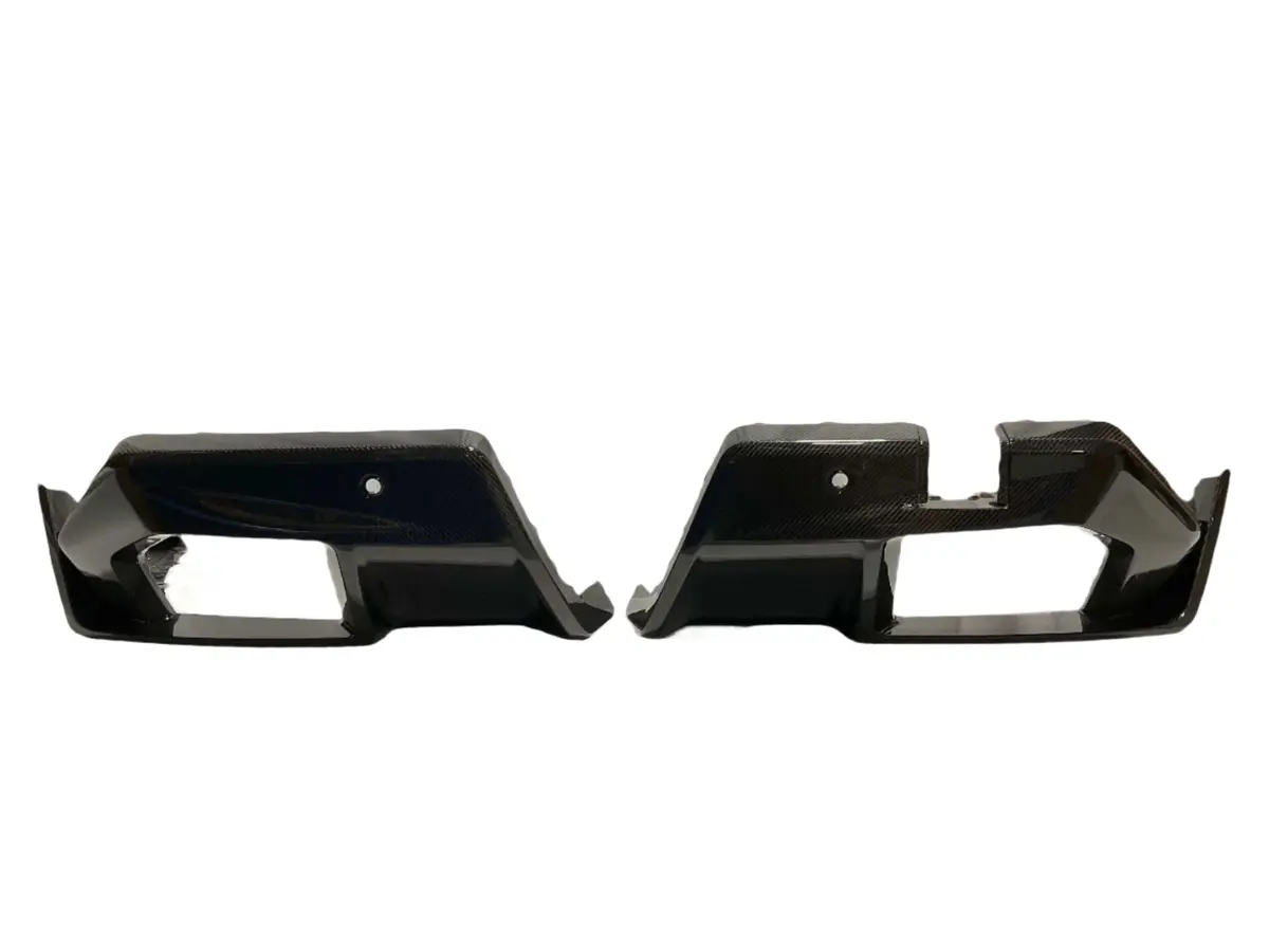 Kies Carbon Fiber G90 M5 2-Piece Rear Diffuser 1