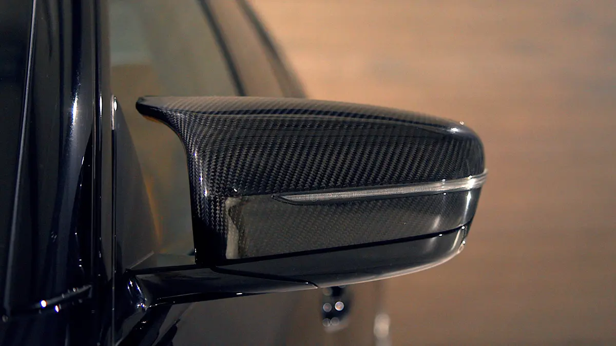 Bmw F90 M5 & M8 Carbon Fiber Mirror Cap Set 1