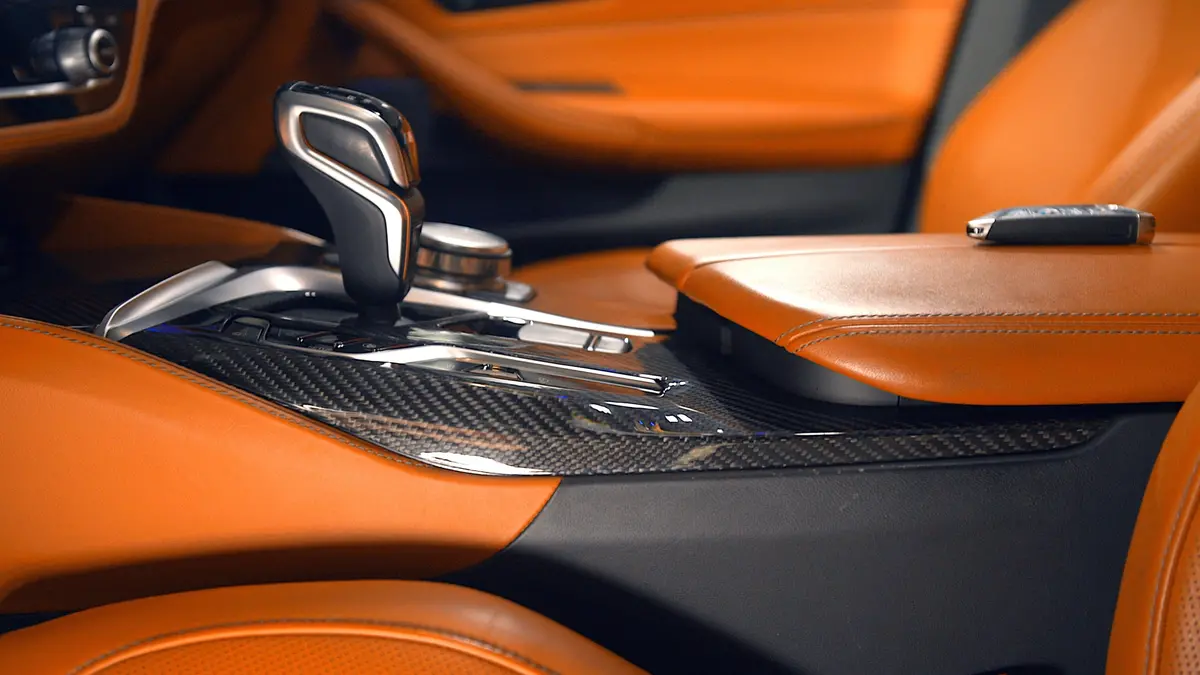Bmw F90 M5 Pre-Lci Carbon Fiber Interior Trim Overlay Kit 1