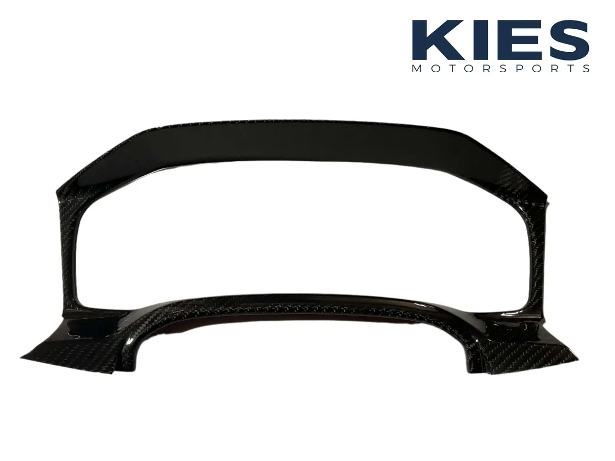 Kies Carbon G8x Dry Carbon Fiber Gauge Cluster Surround Trim 1