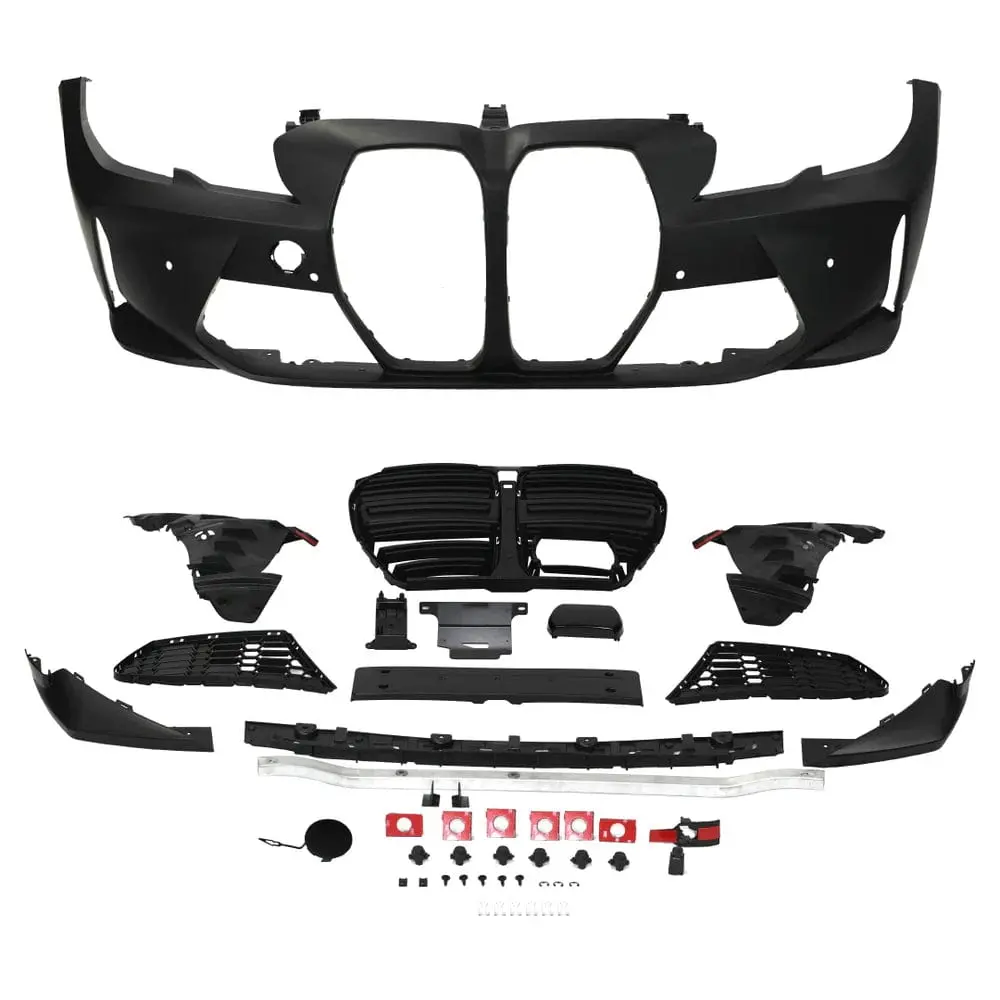 Kies Motorsports 2019-2021 Bmw Pre-Lci G20 Bmw 3 Series, "M3 Style" Front Bumper 1