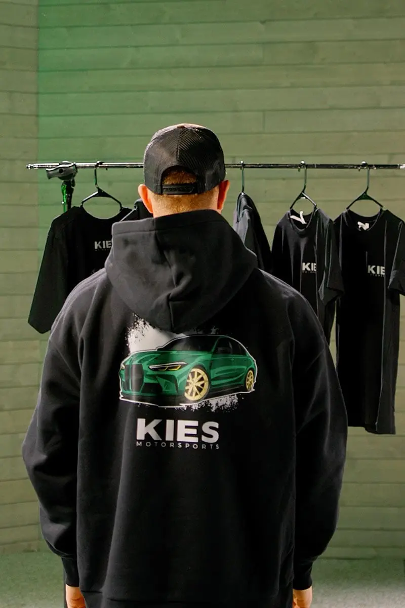 Kies Motorsports  Bmw G80 M3 Graphic Heavyweight Hoodie 1