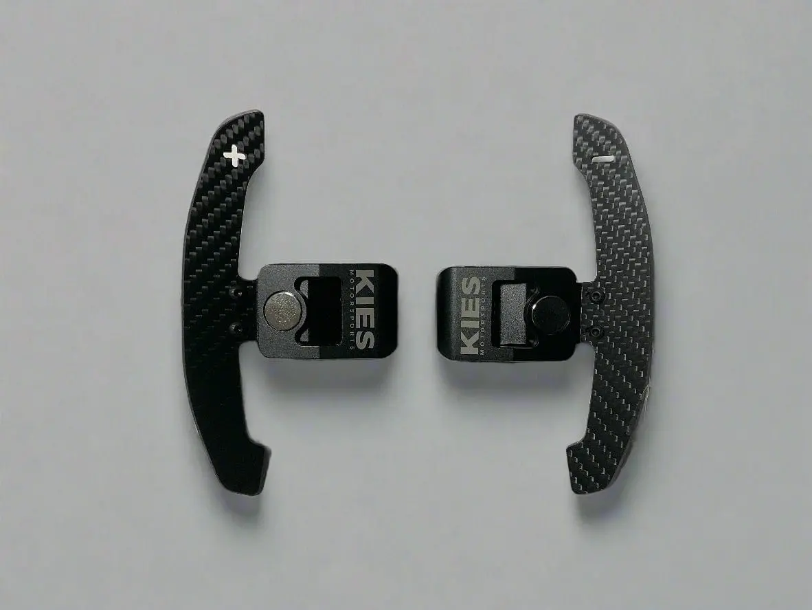 Kies Motorsports Carbon Fiber Magnetic Paddle Shifters For Bmw / Mini / Toyota Supra - F Series / G Series / A90 - A91 1